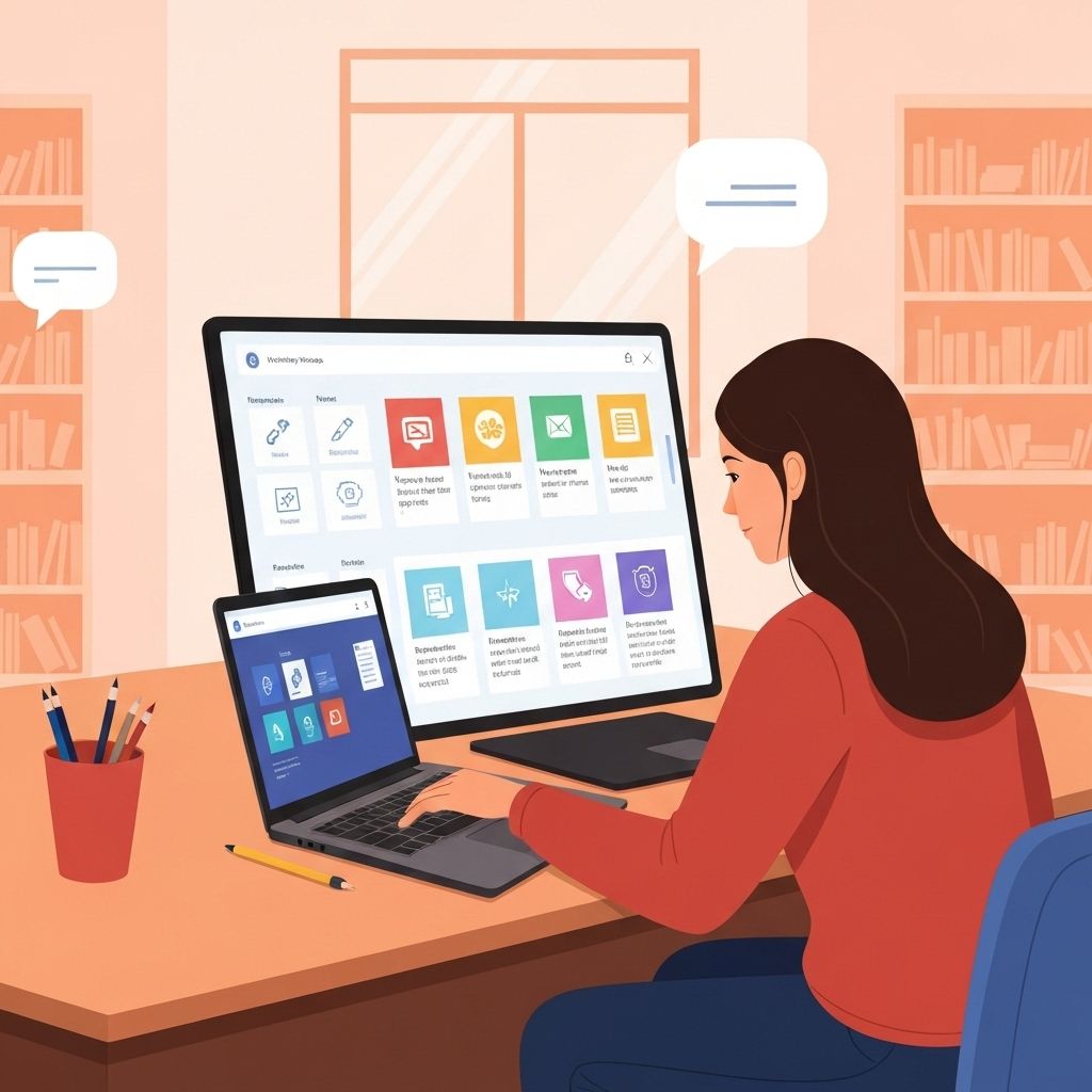 Student analyzing their own writing